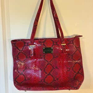 Bobby Schandra Highland Park Pink Tote | Chic Designer Bag with Luxe Style